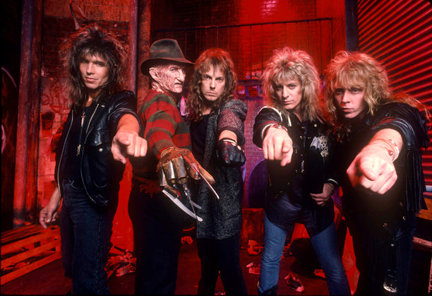 Dokken & Freddie Krueger 1987 07