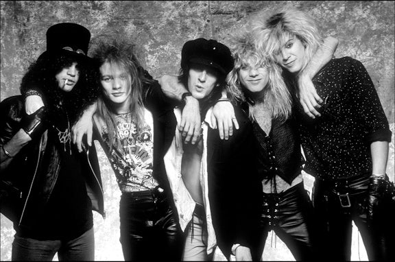 Guns N' Roses Studio 1987 02