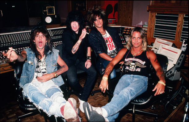 Motley Crue Recording Studio 1987 22