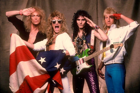 David Lee Roth Band Studio 1986 01