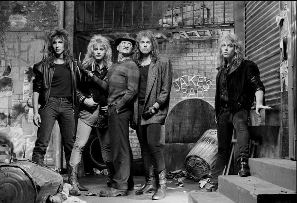 Dokken & Freddie Krueger 1987 04