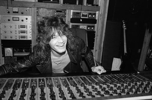 Van Halen Recording Studio 1983 55