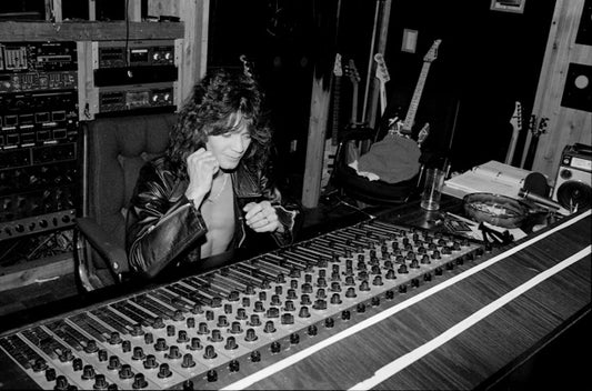 Van Halen Recording Studio 1983 22
