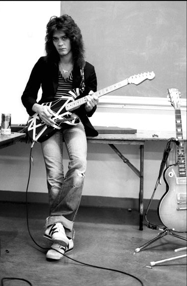 Ed Van Halen Backstage 1980 36