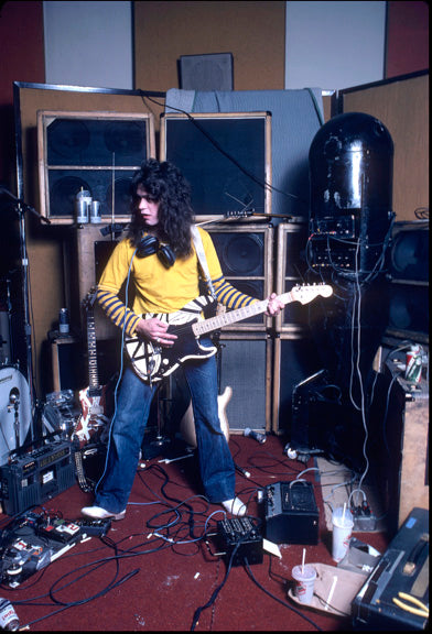 Ed Van Halen Studio 1978 48